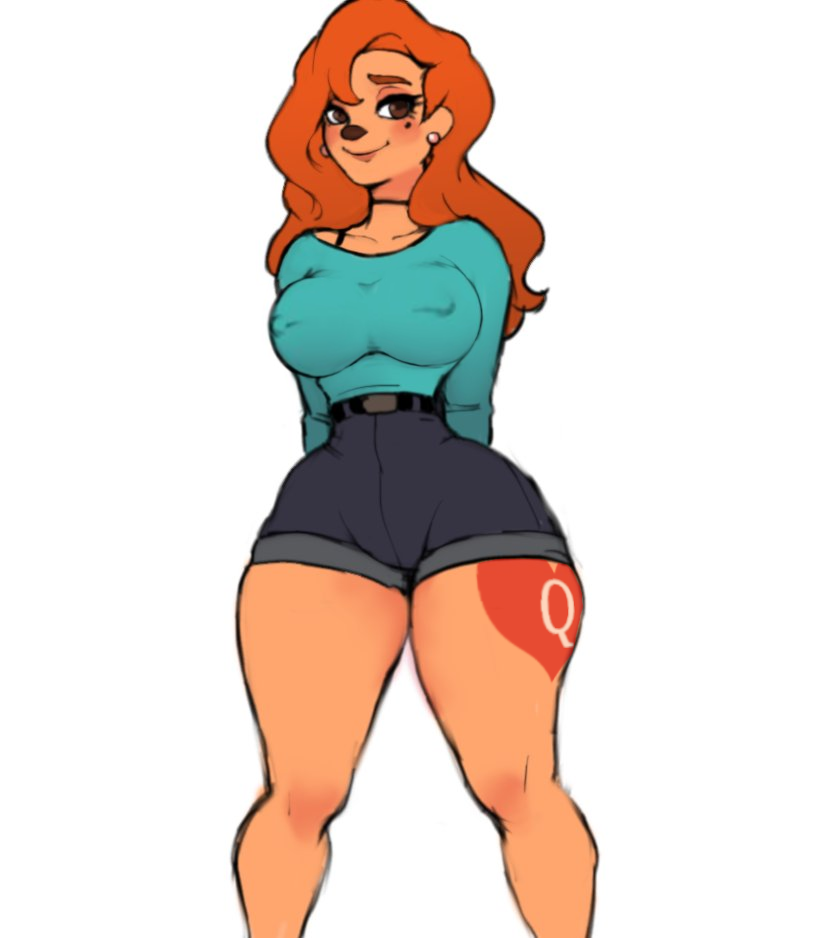 roxanne (disney and 2 more) drawn by jay-marvel