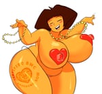 Rating: Questionable Score: 27 Tags: aged_up bbw big_ass big_breasts certified_bwc_breeding_sow dora_marquez dora_the_explorer_(series) heart_pasties latina queen_of_hearts tattoo thick_thighs User: BWC_Intro