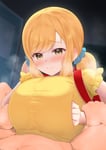 Rating: Explicit Score: 33 Tags: 1boy 1girl backpack blonde_hair blush breasts breast_squeeze breasts_squishing_together clothed_titty_fuck edited golden_eyes grabbing_arms huge_breasts paizuri_under_clothes questionable_consent skin_edit skin_edit_(male) titty_fuck yue_(show-ei) User: CumPumpingBWC