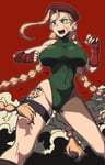 Rating: Questionable Score: 32 Tags: 1girl aryan_female blonde_hair blue_eyes cammy_white gloves hat large_breasts leotard pigtails scar ss_runes ss_tattoo tattoos white_female User: BigBoy