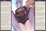 Rating: Questionable Score: 54 Tags: black_dress blush caption edit edited fire_emblem_three_houses flashing implied_sex marianne_von_edmund panties queen_of_hearts triptych_format User: WhiteQueenWritefag