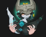 Rating: Explicit Score: 53 Tags: cham22 edited fantasy_race imp_midna midna skin_edit skin_edit_(male) spread_legs spread_pussy the_legend_of_zelda white_male white_skin User: Chaz