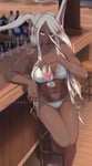 Rating: Questionable Score: 73 Tags: 1girl abs animal_ears asian_female bikini blush breasts bunny_ears bunny_girl dark_skin dark-skinned_female fantasy_race huge_breasts long_hair mirko monster_girl muscular muscular_female my_hero_academia queen_of_hearts_tattoo red_eyes solo tattoo thick_thighs white_hair User: KAZANOVA