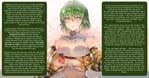 Rating: Questionable Score: 46 Tags: 1girl asian_female big_breasts bow_(bhp) breast_tattoo caption green_hair hikage large_beasts neck_tattoo queen_of_hearts_tattoo senran_kagura short_hair solo tattoo torn_clothing triptych_format yellow_eyes User: Gognar