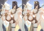 Rating: Explicit Score: 38 Tags: ahegao arknights beach caught cum cum_in_pussy doctor_(arknights) embarrassed horns large_breasts leg_lift nearl_(arknights) one-piece_swimsuit pointy_ears ponytail public_sex red_eyes sex shining_(arknights) thick_thighs white_hair wide_hips xia_wanzi User: NovaThePious