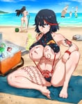 Rating: Questionable Score: 72 Tags: asian_female blue_eyes edit edited kill_la_kill kunaboto large_breasts queen_of_hearts_tattoo ryuuko_matoi satsuki_kiryuuin short_hair tattoo thicc thick_thighs User: lewdqwerty