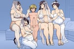 Rating: Explicit Score: 195 Tags: 1boy 4girls artist_request asian_female big_penis edited multiple_girls multiple_pregnant only_pregnant_except_male pregnant skin_edit skin_edit_(female) snow_daze User: namgaT