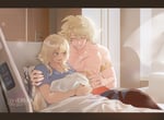 Rating: Safe Score: 96 Tags: 1boy 1girl aryan_female aryan_male birthday blonde_hair blue_eyes blush edited husband_and_wife mother_and_son not_porn original_character smile tears tears_of_joy thiccwithaq User: KAZANOVA