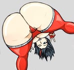Rating: Questionable Score: 90 Tags: 1girl asian_female ass barely_clothed big_breasts biggy_deez bleached bleached_thigh_highs butt butt_crack dark_hair fingerless_gloves from_behind gloves happy huge_butt kill_la_kill multicolored_hair original original_bleached_art partially_visible_vulva plump_ass pussy rear_view red_clothing red_gloves red_thong revealing_clothes ryuuko_matoi skimpy_clothes smiling solo theme_clothing thicc thick_thighs thigh_highs thighs thong viewed_from_below v_sign wide_hips winking User: Worded