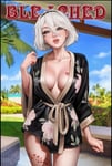 Rating: Questionable Score: 113 Tags: android aroma_sensei aryan_female big_breasts bleached bleached_logo cleavage headband heart_vine_tattoo nier_automata queen_of_hearts_tattoo schutzstaffel sexy silk_robe smile ss tattoo white_female yorha_2b yorha_no._2_type_b User: BleachedSlave