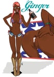 Rating: Explicit Score: 65 Tags: 1girl african_female after_anal alcohol confederate_flag confederate_flag_swimsuit cum_in_ass dark_skin dark-skinned_female theme_clothing User: WTSherman