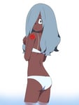 Rating: Questionable Score: 25 Tags: 1girl arctic bikini black dark_skin dark-skinned_female from_behind little_witch_academia looking_at_viewer molly_mcintyre queen_of_hearts queen_of_hearts_tattoo satochi shadow smile solo swimsuit tattoo tattoo_edit tattoos User: smutlover