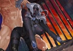 Rating: Questionable Score: 57 Tags: 1boy 1girl adoohay ahegao all_fours big_breasts breasts choker cum cum_in_pussy cum_inside dark_skin dark-skinned_female doggy_style drow earrings edited elf fantasy_race femsub from_behind grabbing_hair grey_skin hair_pulling jewelry large_breasts lipstick long_hair maledom muscular muscular_male nipple_chain nipple_piercings nipples open_mouth partially_clothed pointy_ears running_makeup runny_makeup runny_mascara saliva sex sex_slave silver_hair silver_jewelry skin_edit skin_edit_(female) slave slavery tally_marks thick_thighs thigh_highs vaginal_penetration white_hair User: shaboo