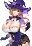 Rating: Questionable Score: 45 Tags: 1girl breasts brown_hair genshin_impact green_eyes heart_vine_tattoo huge_breasts large_breasts lisa_(genshin_impact) looking_at_viewer queen_of_hearts queen_of_hearts_tattoo tattoo white_owned witch User: lovecrown21