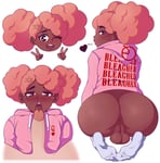 Rating: Explicit Score: 72 Tags: 2boys afro_puffs big_ass bleached_merchandise bro_aniki bwc charley_davis dark_skin dark-skinned_male edit femboy gay multiple_boys penis_licking pink_clothes pink_hair spreading_ass User: burma