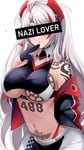 Rating: Questionable Score: 134 Tags: 1488 1girl azur_lane black_sun black_sun_tattoo censored censored_face face_tattoo large_breasts midriff nazi neck_tattoo prinz_eugen queen_of_hearts_tattoo tattoo white_hair User: Mal