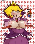 Rating: Explicit Score: 14 Tags: bleached_background breasts_bursting_out breed_right_breed_white breed_right_breed_white_tattoo clothed cum earings exposed_breasts mario paper_mario pow_block princess_peach purple_dress shadow_peach shadow_queen shock super_mario_bros tattoos thought_bubble wardrobe_malfunction User: Boss0101010101