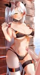 Rating: Explicit Score: 156 Tags: against_wall azur_lane before_sex choker german_bikini heart-shaped_pupils imminent_sex prinz_eugen queen_of_hearts_tattoo swimsuit tattoo theme_clothing undressing white_female white_hair white_skin yellow_eyes User: Glaucetas_