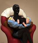 Rating: Questionable Score: 103 Tags: african african_female baby breast_feeding dark_skin dark-skinned_female edited hijab muslim skin_edit the_pit User: krenelgultch