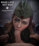 Rating: Explicit Score: 142 Tags: 1boy 1girl 3d background balls blowjob blowjob_face braided_hair braided_twintails brown_hair call_of_duty clothed clothed_female clothing duo european eyebrows eye_contact eyelashes female freckles fugtrup garrison_cap german grabbing_hair green_eyes hair_pulling hat headgear holding human lips long_hair looking_at_another looking_at_viewer male male_penetrating military military_uniform nude_male open_eyes oral pale-skinned_female pale-skinned_male penis polina_petrova pov pov_eye_contact pulling_twintails red_star russian seductive_eyes soldier ss ss_tattoo straight swastika_tattoo text uniform white_female white_male white_skin User: TheWhiteFlash