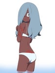 Rating: Questionable Score: 19 Tags: 1girl bikini black dark_skin dark-skinned_female from_behind heart_vine_tattoo little_witch_academia looking_at_viewer lucasnator2 molly_mcintyre queen_of_hearts queen_of_hearts_tattoo satochi shadow smile solo swimsuit tattoo tattoo_edit tattoos User: smutlover