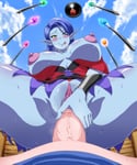 Rating: Explicit Score: 6 Tags: blue_hair blue_skin blush breasts dragon_quest drool drooling elf fantasy_race huge_breasts huge_cock long_hair mosaic_censoring outside partially_clothed pointy_ears sex smile sweat tongue_out vaginal_penetration witch_(dragon_quest) yellow_eyes User: KAZANOVA