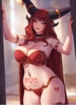 Rating: Questionable Score: 73 Tags: 1girl alexstrasza big_breasts dragon_girl edit edited fantasy_race female horns long_hair not_your_pa queen_of_hearts_tattoo red_hair tattoo warcraft white_slave_tattoo world_of_warcraft User: lovecrown21