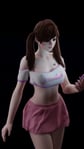 Rating: Questionable Score: 341 Tags: 1girl 3d animated asian_female big_hips boob_jiggle bouncing_breasts brown_hair crop_top d.va hana_song korean midriff no_bra pink_skirt queen_of_hearts queen_of_hearts_tattoo skirt subtle_qoh tagme tattoo theme_clothing walking User: Hina