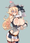 Rating: Questionable Score: 64 Tags: aryan_female blonde_hair blue_eyes breasts huge_breasts iowa_(kantai_collection) kantai_collection kusanagi_tonbo miniskirt queen_of_hearts_tattoo tattoo theme_clothing white_female white_skin User: not_jjhung100_lol
