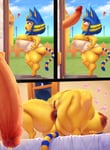 Rating: Explicit Score: 42 Tags: after_sex animal_crossing ankha anthro areola breasts bwc captainjerkpants cat english_text erection erect_nipples female gaping gaping_anus huge_breasts huge_penis human male nipples penis pussy text User: NigNogEnslaver