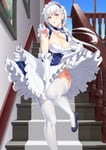 Rating: Questionable Score: 48 Tags: 1girl apron azur_lane bangs belfast_(azur_lane) blue_eyes blush braid breasts chains cleavage collar dress frills long_hair maid maid_headdress maid_outfit neck_tattoo :o queen_of_hearts_tattoo shoulder_tattoo silver_hair tattoo white_female white_gloves white_skin wind_lift User: Sora