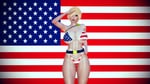 Rating: Questionable Score: 30 Tags: american_bikini american_flag blonde_hair blue_eyes dc_comics dc_universe honey_select_2 power_girl salute User: jsmitt998