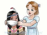 Rating: Safe Score: 14 Tags: animated disney gagged native_american_female peter_pan tied_up tiger_lily wendy_darling white_female white_skin User: GTSlover23