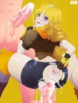 Rating: Explicit Score: 63 Tags: 2boys_1girl big_ass big_penis blonde_hair cum_in_ass cum_in_mouth cum_inside cum_on_face cum_on_hair edited jlullaby purple_eyes skin_edit yang_xiao_long User: BwcOverlordxxx