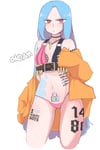 Rating: Questionable Score: 86 Tags: 1488 14_words black_sun blue_hair breasts edit i_heart_white_boys jinx league_of_legends long_hair looking_at_viewer okdam pale_skin petite red_eyes small_breasts tattoo underwear white_female white_owned white_skin wolfsangel User: RayzorSharpReturns