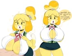 Rating: Explicit Score: 16 Tags: 1boy 1girl :3 alternative_bust_size ambiguous_background animal_crossing animal_ears bell black_eyes blonde_hair blue_skirt blush blush_stickers breasts bwc cleavage clothed_female_nude_male clothed_sex dog dog_girl dog_tail duo erection eyelashes female female_focus flying_sweatdrops furry hair_ornament hetero high_resolution huge_breasts interspecies inumimi isabelle jinusenpai male miniskirt multiple_views nude open_clothes open_mouth open_shirt pencil_skirt penis red_neckwear red_ribbon ribbon sex shiny shiny_hair shirt short_hair short_sleeves simple_background skirt solo_focus standing tail talking teeth tied_hair titty_fuck topknot vest white_male white_shirt User: NigNogEnslaver