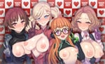 Rating: Explicit Score: 117 Tags: 4girls ann_takamaki areolae asian_female big_breasts bleached_background blonde_hair blue_eyes blush braided_hair breasts brown_hair futaba_sakura glasses haru_okumura long_hair looking_at_viewer makoto_niijima mimonel multiple_girls nipples open_mouth open_smile orange_eyes peace_sign persona persona_5 purple_eyes red_eyes short_hair small_breasts smile twintails wallpaper white_dick_only User: Anonymous