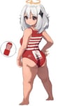 Rating: Questionable Score: 132 Tags: 1girl bwc_onahole genshin_impact loli mamimi meme onahole paimon_(genshin_impact) red_swimsuit solo swimsuit wholesome User: Worded