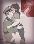 Rating: Explicit Score: 90 Tags: albrecht_haupt blush conradhasenkamp covered_mouth cum_in_pussy fully_clothed holding jewish_female national_socialist nazi on_bed raventrop scar sex sweat uniform vaginal_penetration wholesome x-ray User: Coloniz3r