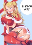 Rating: Explicit Score: 38 Tags: 1girl blonde_hair blush boob_window christmas christmas_outfit cum_on_body cum_on_face drooling english_text full-face_blush galko hair_ribbon holiday import oshiete!_galko-chan queen_of_hearts queen_of_hearts_tattoo stockings tattoo text white_skin User: Hana