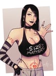 Rating: Questionable Score: 124 Tags: 1girl abs black_hair black_lipstick breasts brown_eyes bursting_breasts choker cleavage devil_hs earrings elbow_gloves gloves goth huge_breasts mole queen_of_hearts_tattoo ring sports_bra tattoo thong womb_tattoo User: PrinceMuma