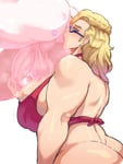 Rating: Explicit Score: 76 Tags: big_butt blonde_hair body_freckles boob_freckles breasts butt_freckles bwc donaught freckles glasses huge_breasts kiss_marks lipstick lipstick_marks milf partially_nude rimjob straight tank_top testicles white_female white_male User: Worded