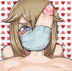 Rating: Explicit Score: 79 Tags: bleached_background blush bwc femboy heart-shaped_pupils precum skin_edit surgical_mask trap white_femboy User: Sora