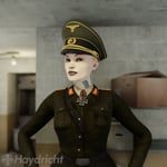 Rating: Safe Score: 34 Tags: 3d german germany haydricht highres iron_cross jack looking_at_viewer mass_effect military military_jacket military_uniform nazi shaved_head swastika tattoo uniform wehrmacht ww2 User: Haydricht