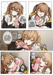 Rating: Explicit Score: 15 Tags: :3 banssee blowjob commander_(girls_frontline) ginger girls'_frontline handjob large_breasts partially_clothed penis_licking scar twintails ump9_(girls_frontline) User: NovaThePious