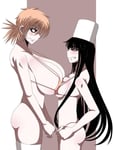 Rating: Questionable Score: 47 Tags: alucard aryan_female asian_female breasts hellsing huge_breasts seras_victoria small_breasts User: GTSlover23