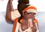 Rating: Explicit Score: 39 Tags: 1boy 1girl african_female ankle_bracelets aquiadok areolae ass awilix awilix_(wave_rider) big_breasts big_penis blowjob blush breasts brown_eyes brown_hair bwc cleavage cleavage_cutout cum_in_mouth cum_leaking cumming cum_on_breasts cum_on_face cum_overflow dark_skin dark-skinned_female earrings feet_up hands_on_penis huge_cock just_the_tip long_hair looking_at_viewer lying_on_belly lying_on_stomach male_pov nipples one-piece_swimsuit penis ponytail pov smite sportswear swimsuit veiny_penis white_male User: NightLight