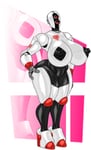 Rating: Questionable Score: 57 Tags: assaultron big_ass big_breasts fallout large_areolae large_nipples nolollygagging nurse queen_of_hearts robot_girl thick_thighs User: BWC_Intro