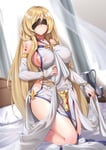 Rating: Questionable Score: 35 Tags: 1girl arm_warmers artist_request bare_legs bare_shoulders big_ass big_breasts blind blindfold blonde_hair breasts clothed edited female_focus fleur_de_lis fully_clothed goblin_slayer huge_breasts necklace queen_of_hearts_tattoo sideboob skimpy_clothes smile solo_female sword_maiden tattoo thick_thighs white_female white_skin wide_hips User: NovaThePious