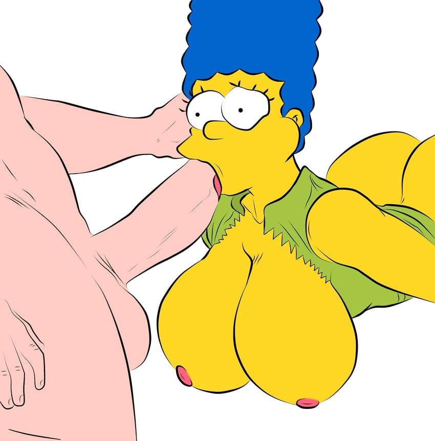 marge simpson (the simpsons) drawn by detnox